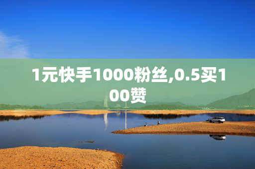 1元快手1000粉丝,0.5买100赞