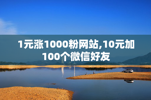 1元涨1000粉网站,10元加100个微信好友