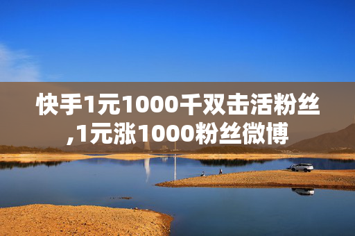 快手1元1000千双击活粉丝,1元涨1000粉丝微博