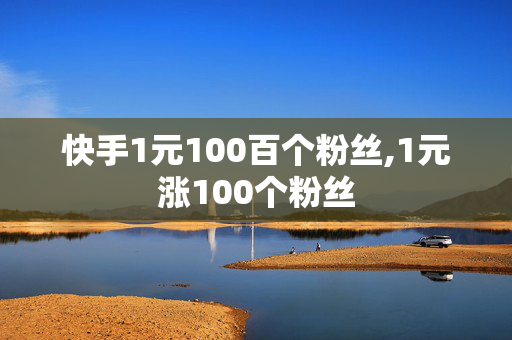 快手1元100百个粉丝,1元涨100个粉丝