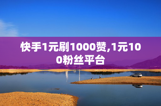 快手1元刷1000赞,1元100粉丝平台