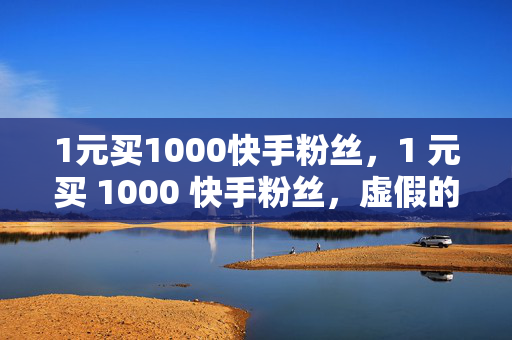 1元买1000快手粉丝，1 元买 1000 快手粉丝，虚假的繁荣与风险