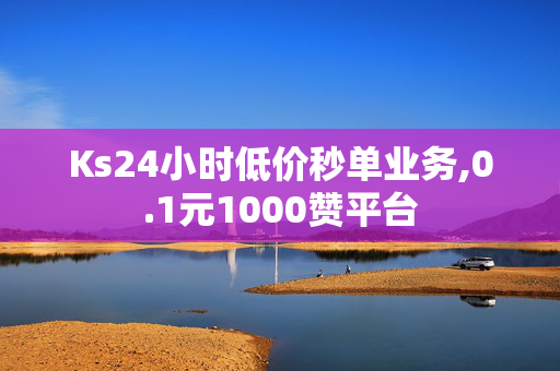 Ks24小时低价秒单业务,0.1元1000赞平台