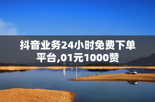 抖音业务24小时免费下单平台,01元1000赞