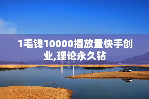 1毛钱10000播放量快手创业,理论永久钻