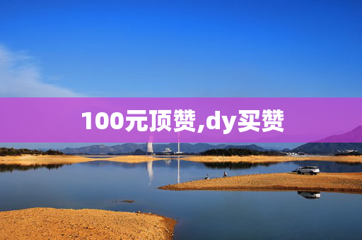 100元顶赞,dy买赞