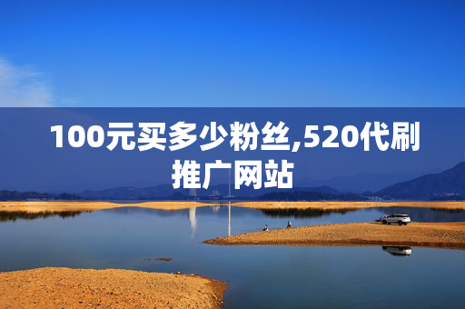 100元买多少粉丝,520代刷推广网站