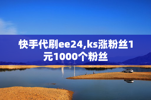 快手代刷ee24,ks涨粉丝1元1000个粉丝