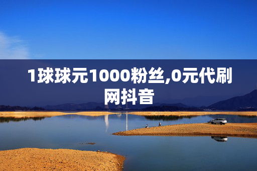 1球球元1000粉丝,0元代刷网抖音