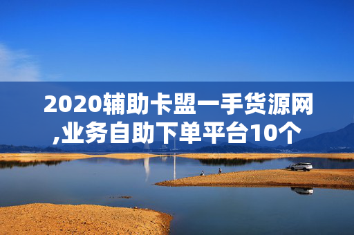 2020辅助卡盟一手货源网,业务自助下单平台10个