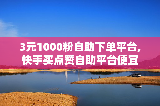 3元1000粉自助下单平台,快手买点赞自助平台便宜