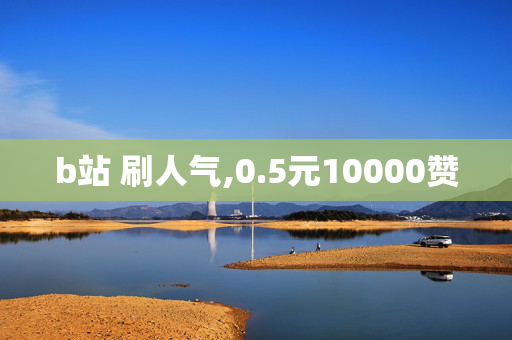 b站 刷人气,0.5元10000赞