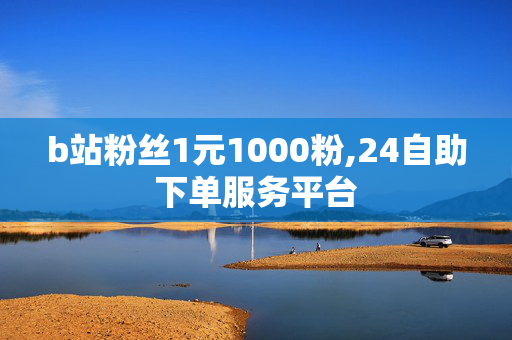 b站粉丝1元1000粉,24自助下单服务平台