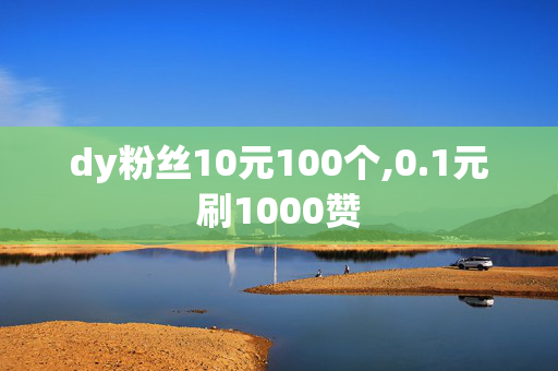 dy粉丝10元100个,0.1元刷1000赞