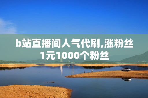 b站直播间人气代刷,涨粉丝1元1000个粉丝