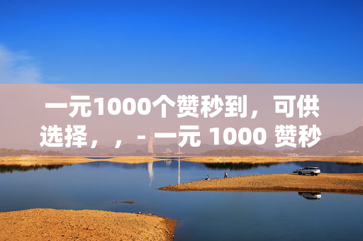 一元1000个赞秒到，可供选择，，- 一元 1000 赞秒到，轻松提升社交影响力