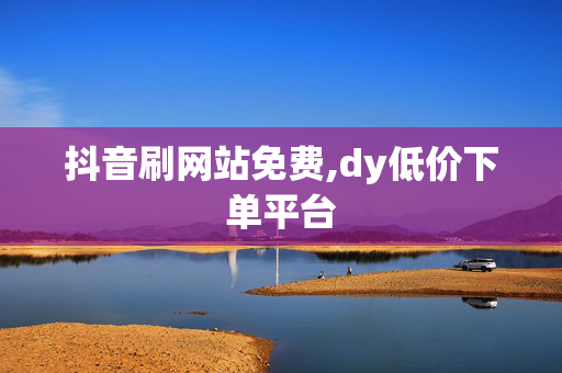 抖音刷网站免费,dy低价下单平台