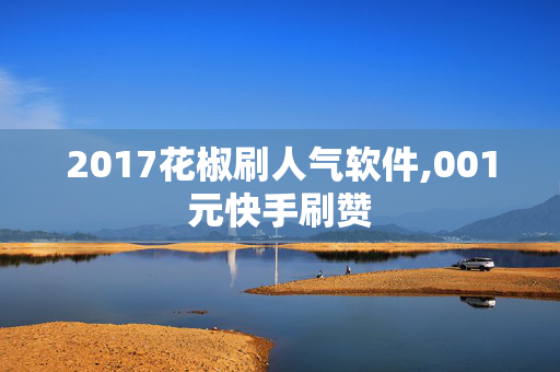 2017花椒刷人气软件,001元快手刷赞