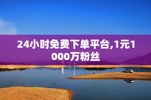 24小时免费下单平台,1元1000万粉丝