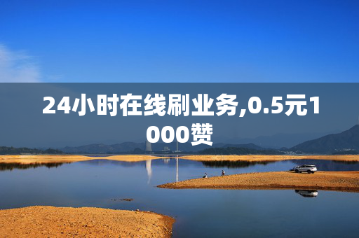 24小时在线刷业务,0.5元1000赞