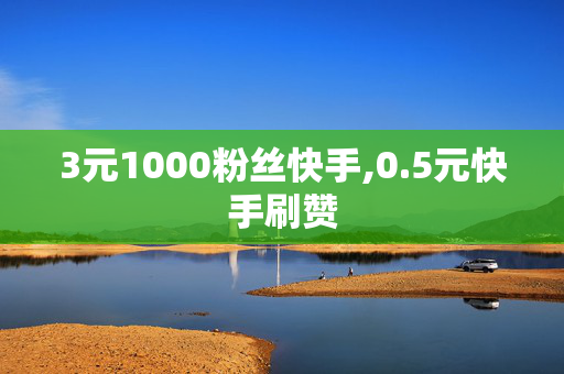 3元1000粉丝快手,0.5元快手刷赞