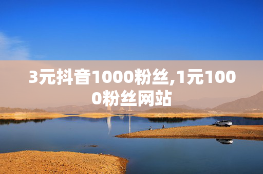 3元抖音1000粉丝,1元1000粉丝网站