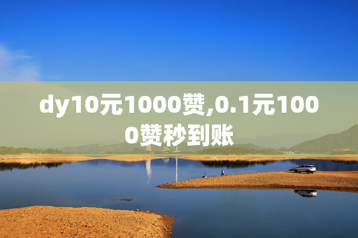 dy10元1000赞,0.1元1000赞秒到账