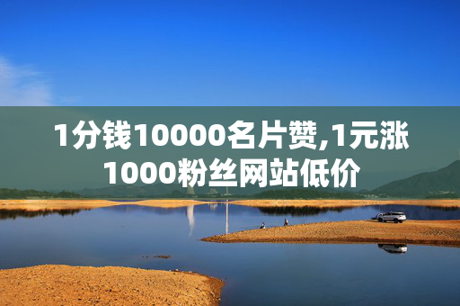 1分钱10000名片赞,1元涨1000粉丝网站低价