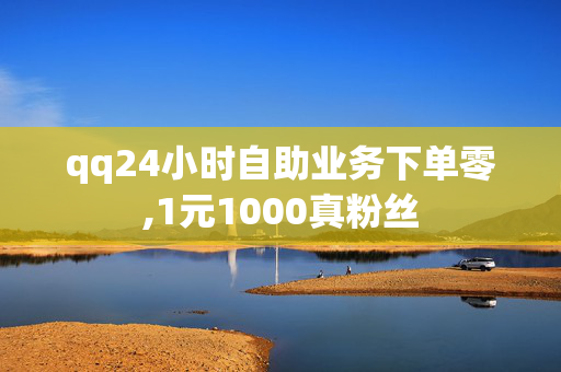 qq24小时自助业务下单零,1元1000真粉丝