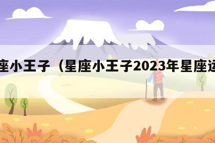 星座小王子（星座小王子2023年星座运势）